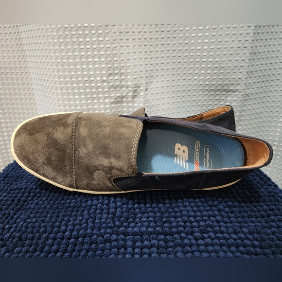 Frye Women's Suede Slip-On Sneakers - Gray and Navy - Picture 7 of 8